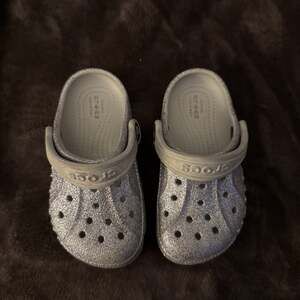 2 pair size toddler 8 CROCS
